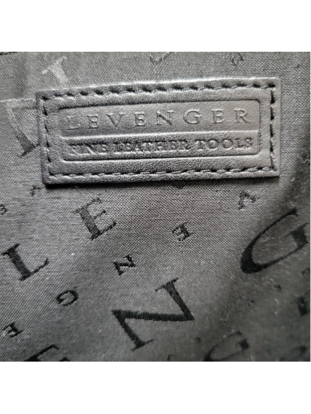 Levenger Crocodile Embossed Genuine Leather Messenger Briefcase Crossbody Bag